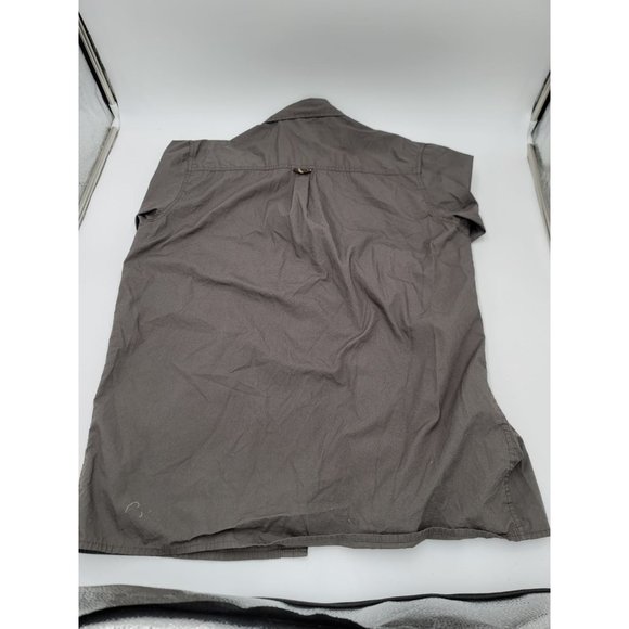 Wrangler Mens Fishing Shirt Gray Shirt M - Picture 2 of 4